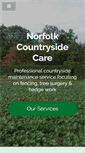 Mobile Screenshot of norfolkcountrysidecare.co.uk